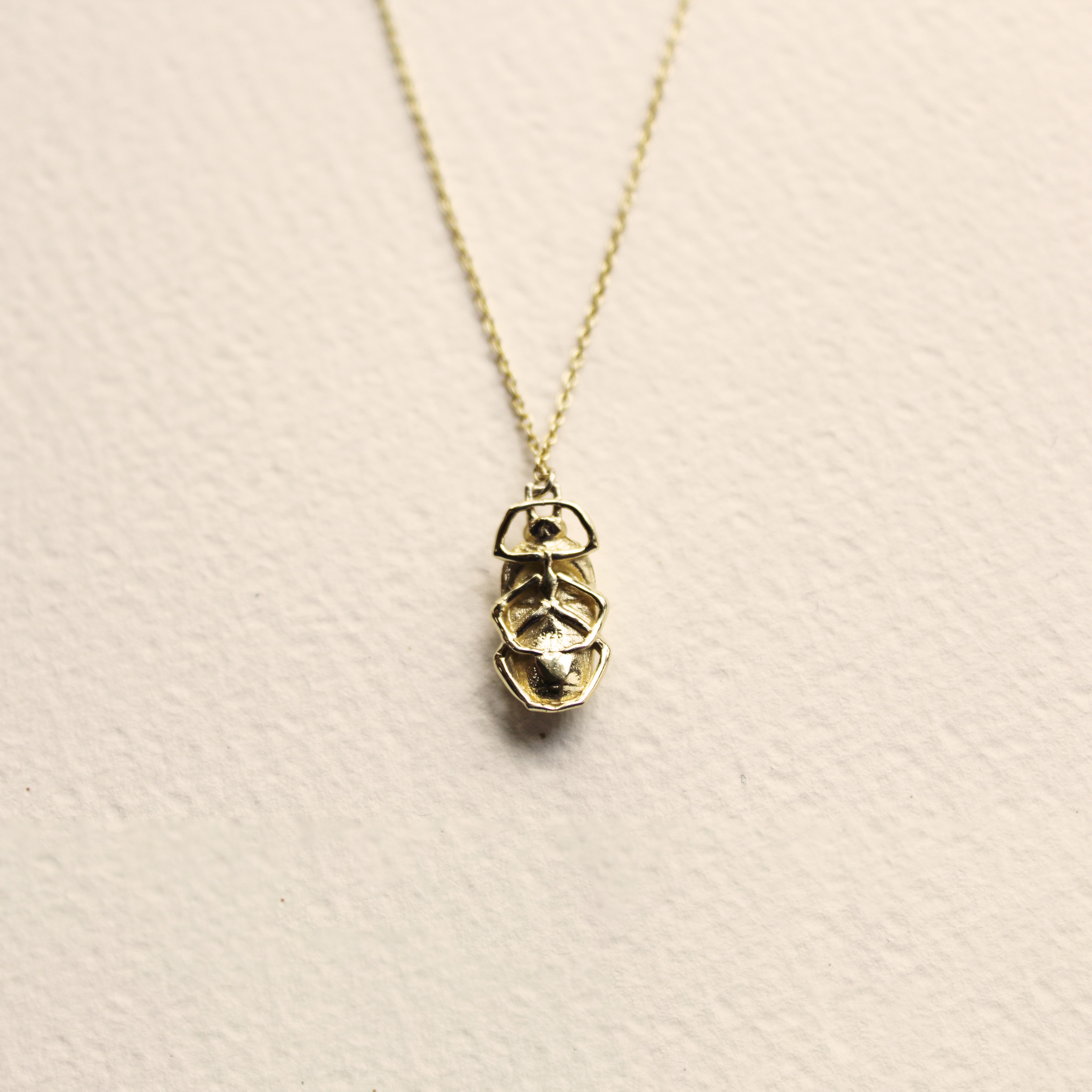 Scarab Beatle necklace