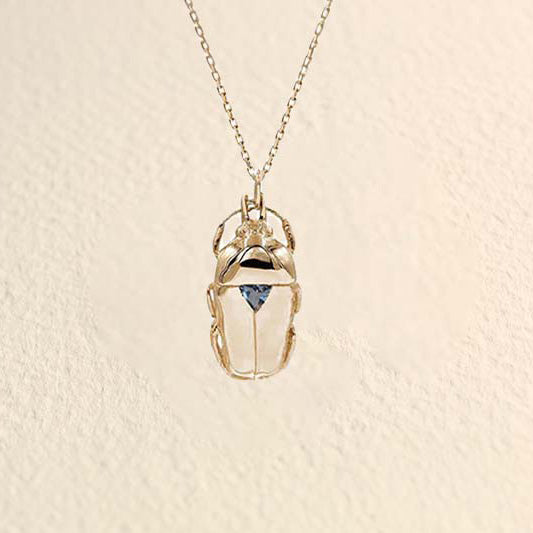 Scarab Beatle necklace