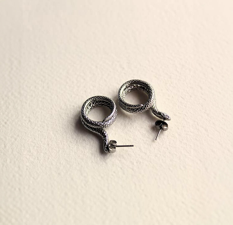 Snake earrings